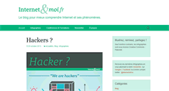 Desktop Screenshot of internetetmoi.fr